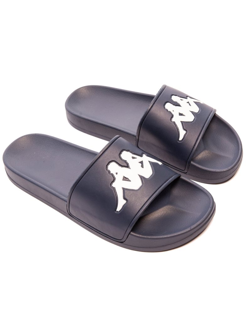Kappa Authentic Adam 2 Slides Blue White | IW0826514