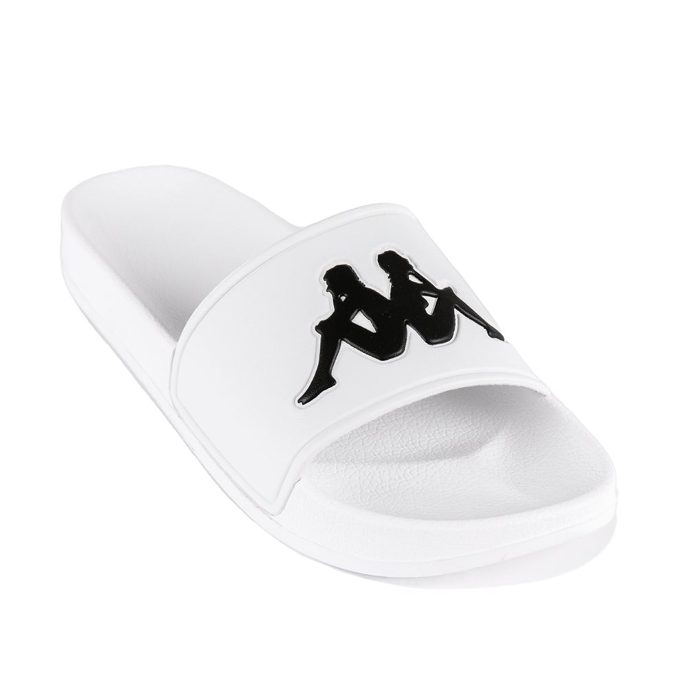 Kappa Authentic Adam 2 Slides White Black | QB9741286