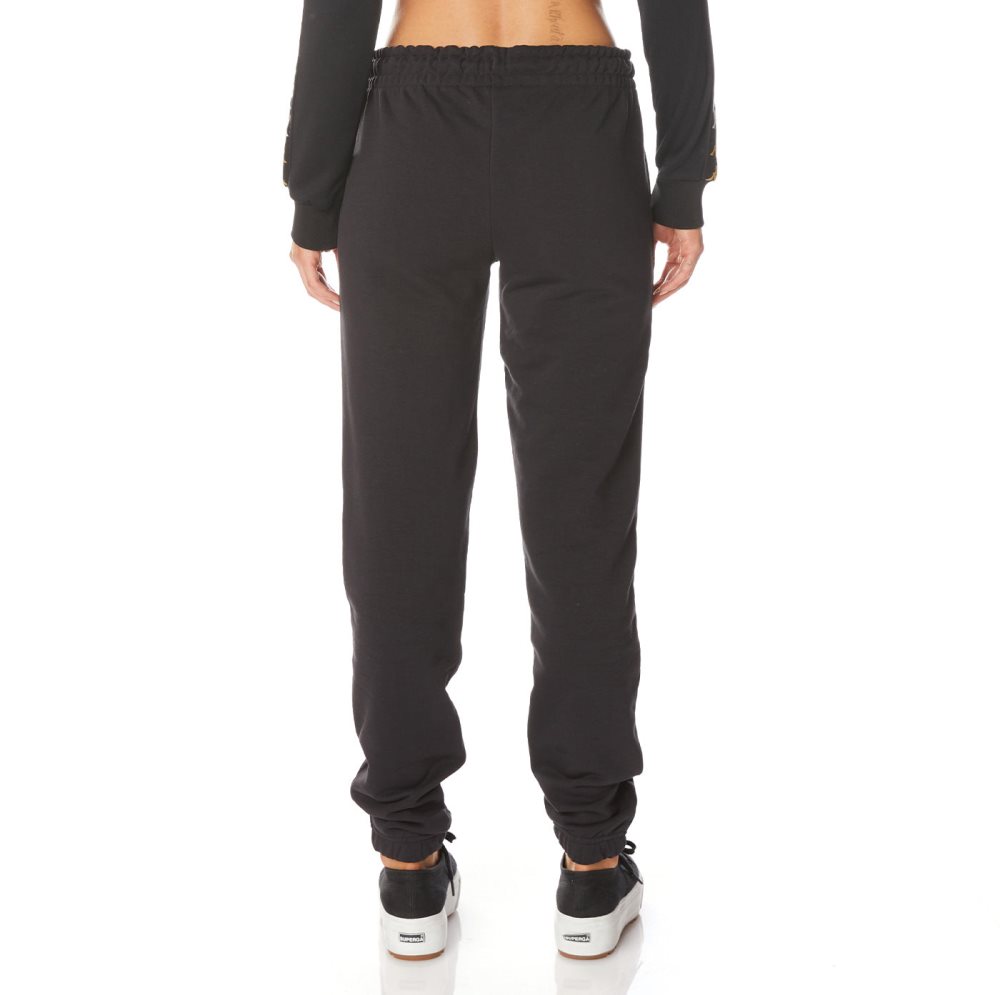 Kappa Authentic Ambalavao Sweatpants Black | SG8230756