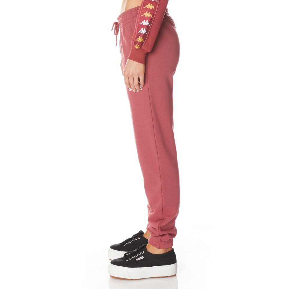 Kappa Authentic Ambalavao Sweatpants Burgundy | MR3587062