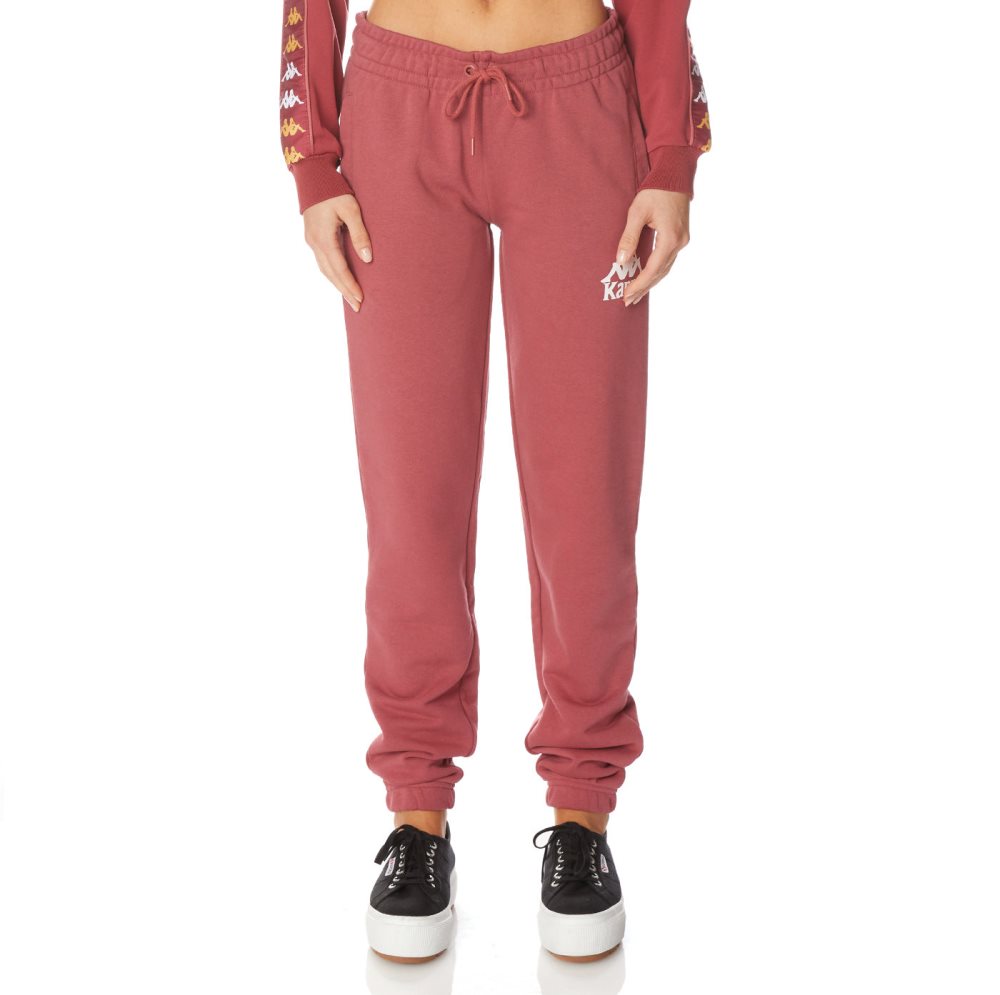 Kappa Authentic Ambalavao Sweatpants Burgundy | MR3587062