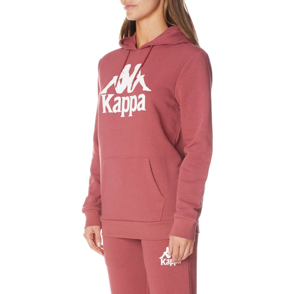 Kappa Authentic Ambanja Hoodie Burgundy | LP5078493
