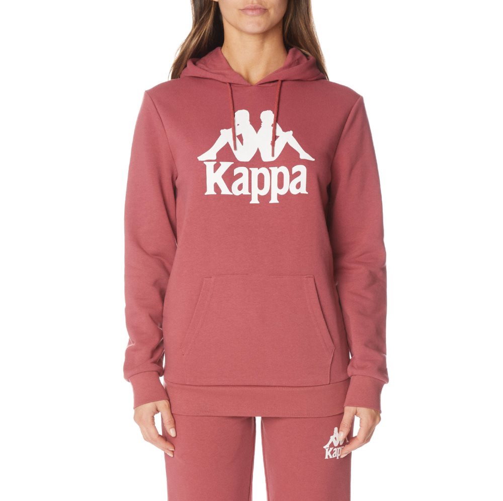 Kappa Authentic Ambanja Hoodie Burgundy | LP5078493