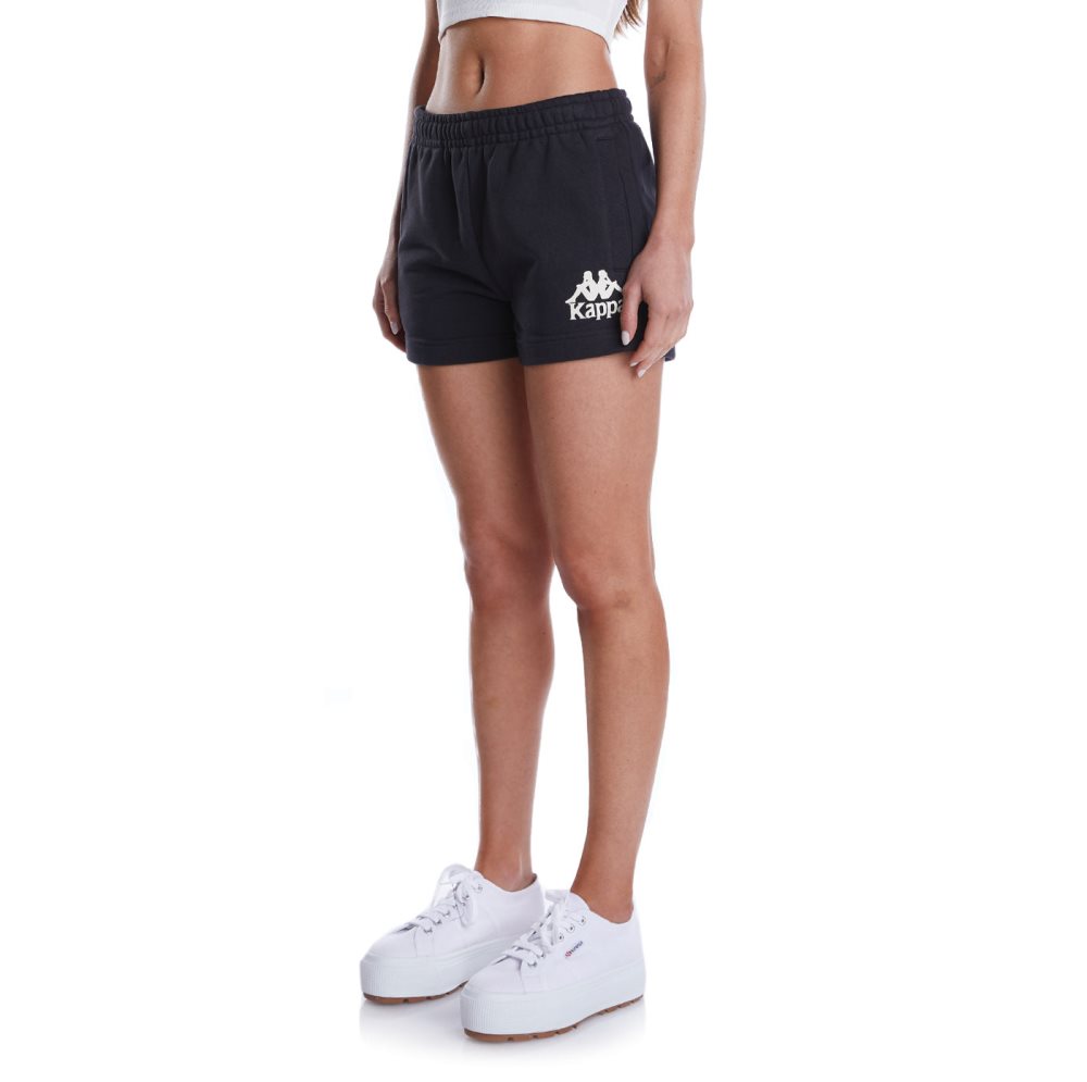 Kappa Authentic Ambatolampy Shorts Black Brown | RF6072519