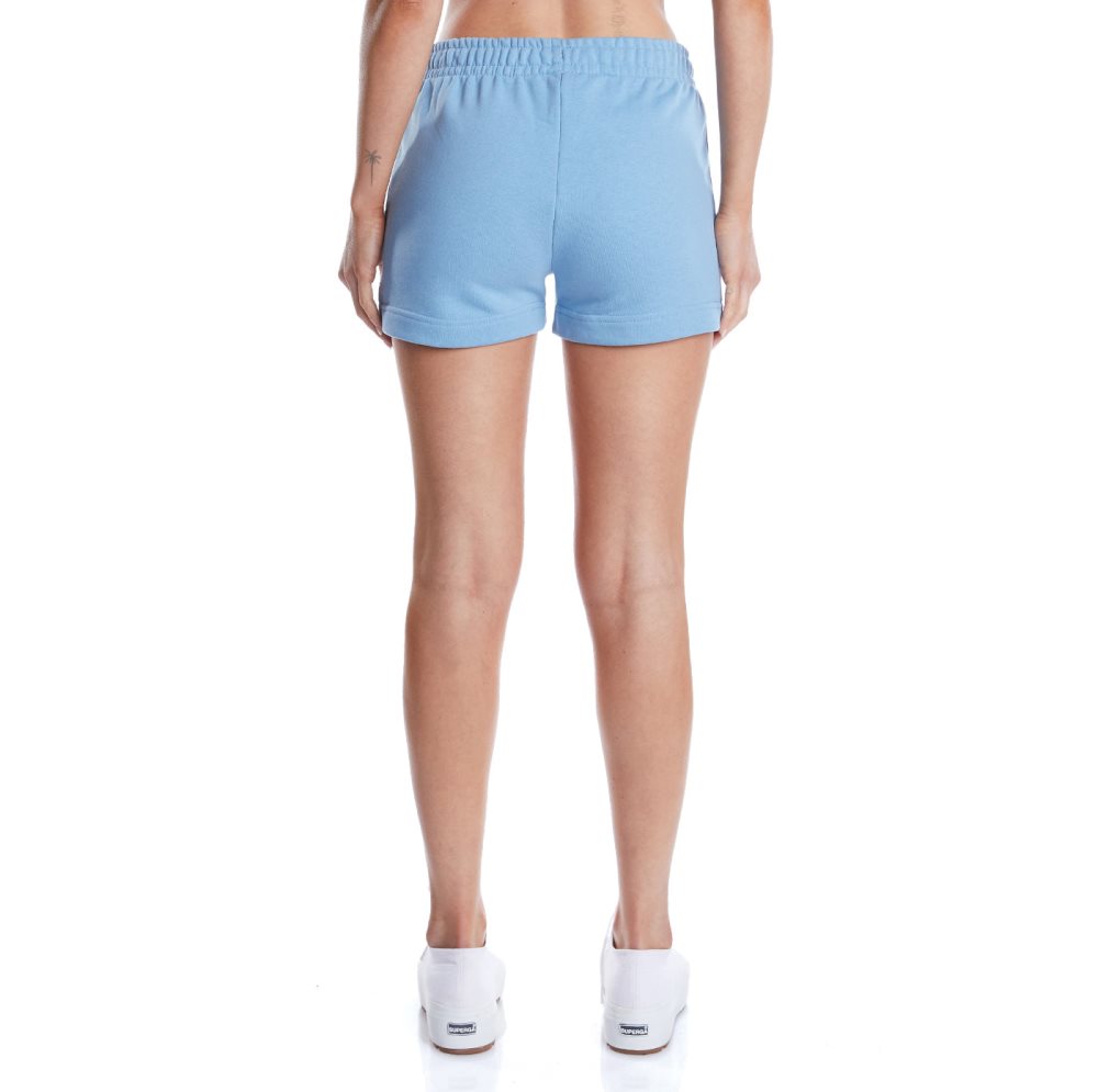 Kappa Authentic Ambatolampy Shorts Light Blue Brown | BC5629348