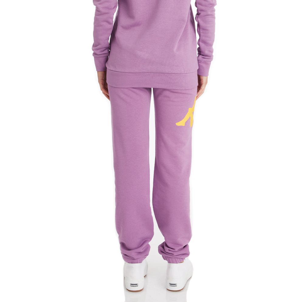 Kappa Authentic Ambatomainty Sweatpants Purple Lavender White | YJ5473896