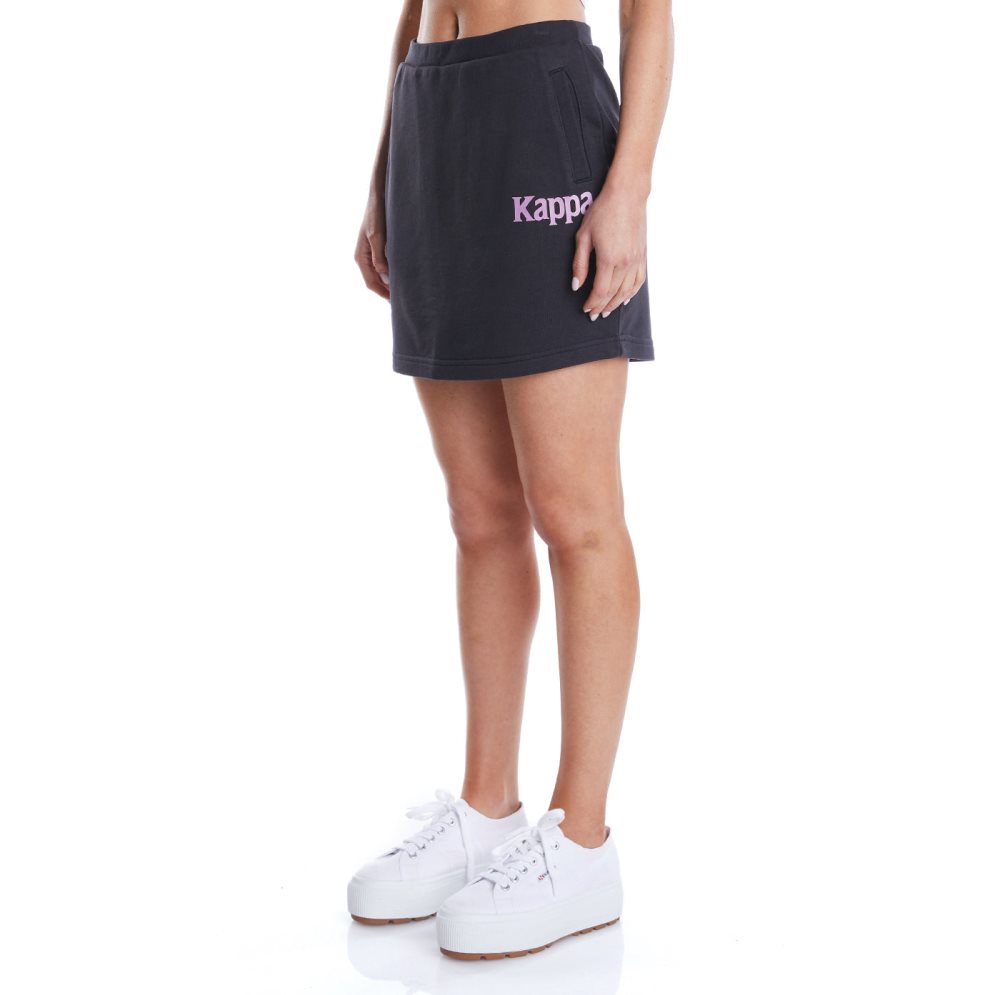 Kappa Authentic Ambatondrazaka Skirts Black Purple | BC0731649