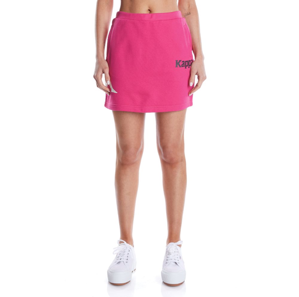 Kappa Authentic Ambatondrazaka Skirts Pink Black | EF5849312
