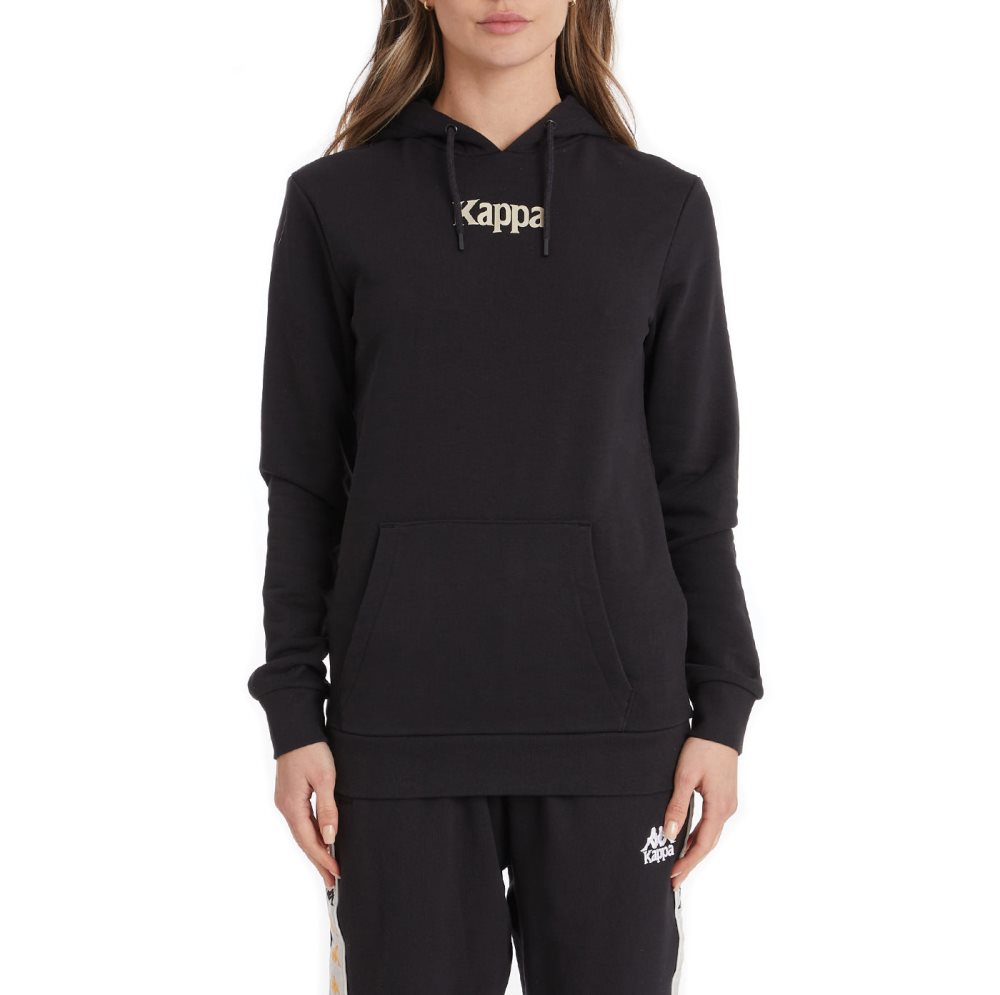 Kappa Authentic Ambenja Hoodie Black | HT9842503