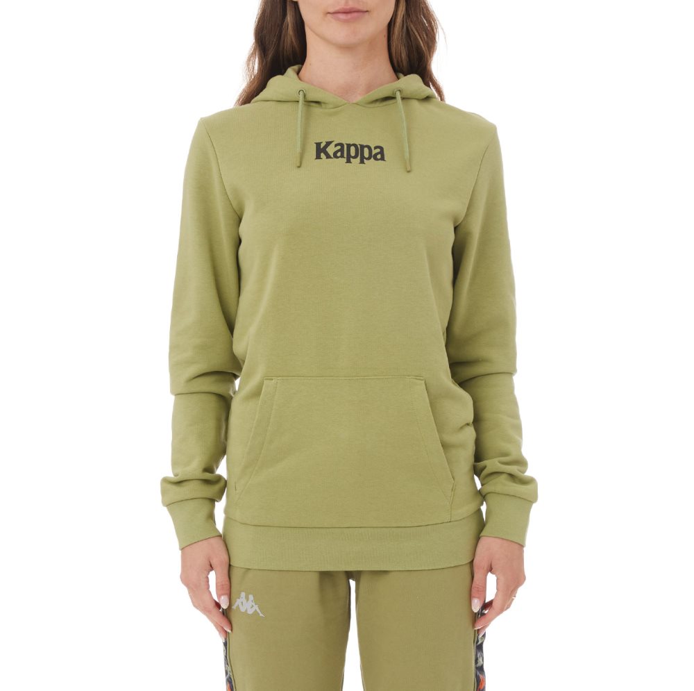 Kappa Authentic Ambenja Hoodie Green | BT5840673