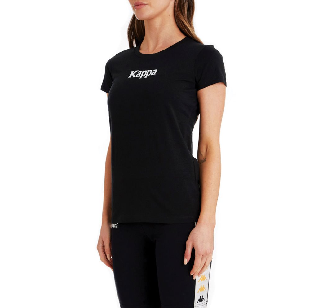 Kappa Authentic Amboasary T Shirts Black | QJ6270134