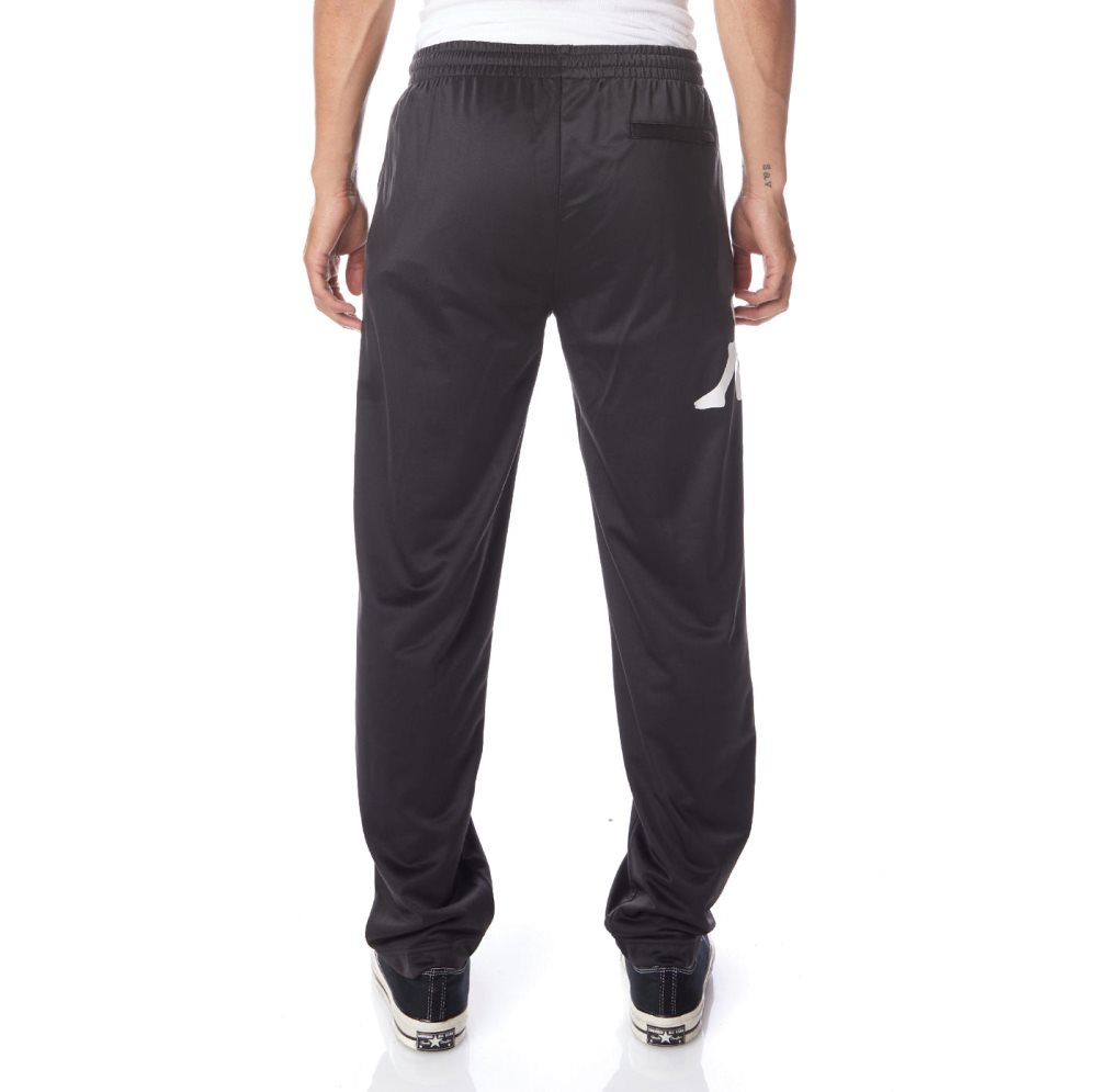 Kappa Authentic Ambret Track Pants Black White | ZE4625078