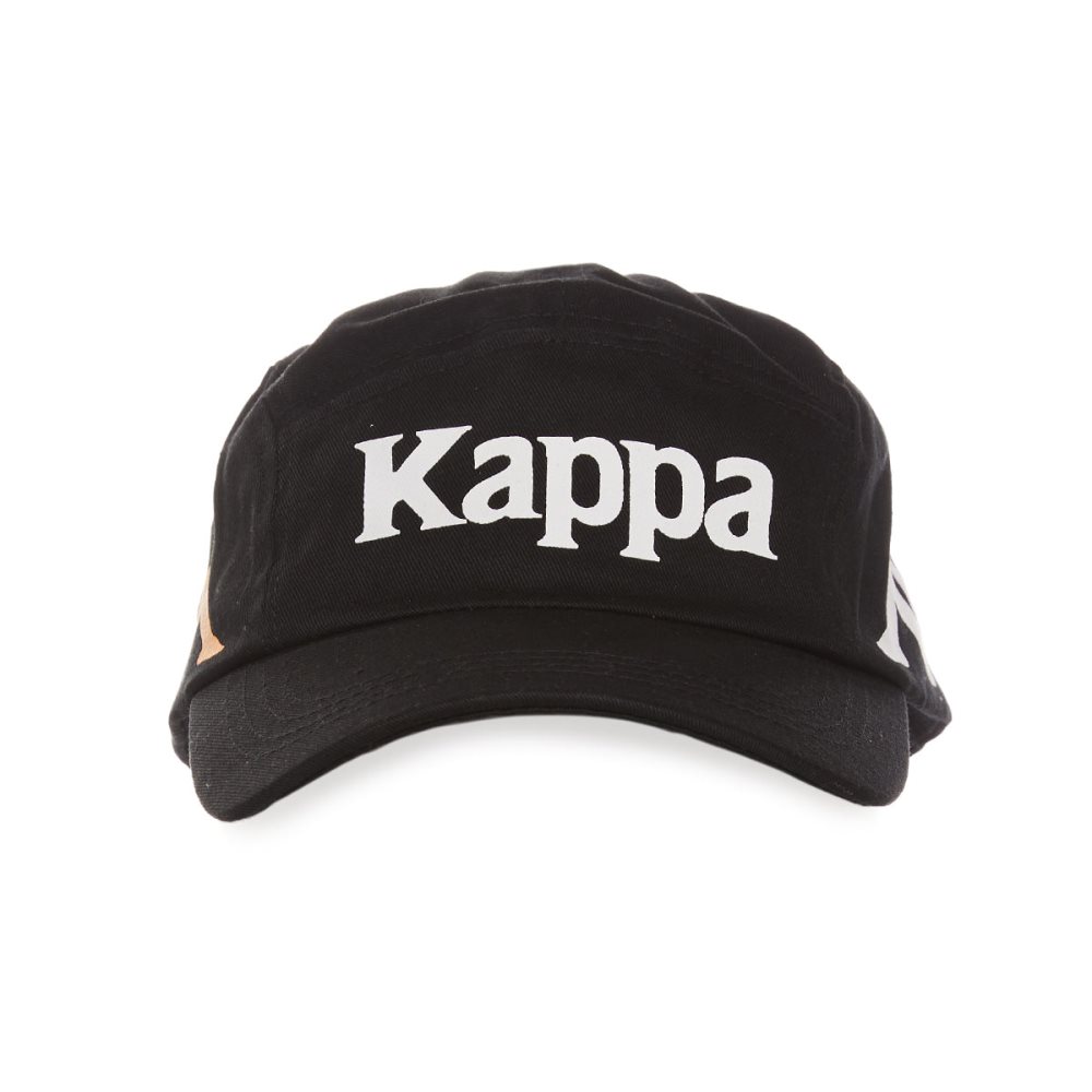 Kappa Authentic Anfrei Caps Black Orange | VU1857023
