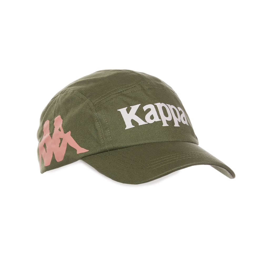 Kappa Authentic Anfrei Caps Green Olive | NH8162357