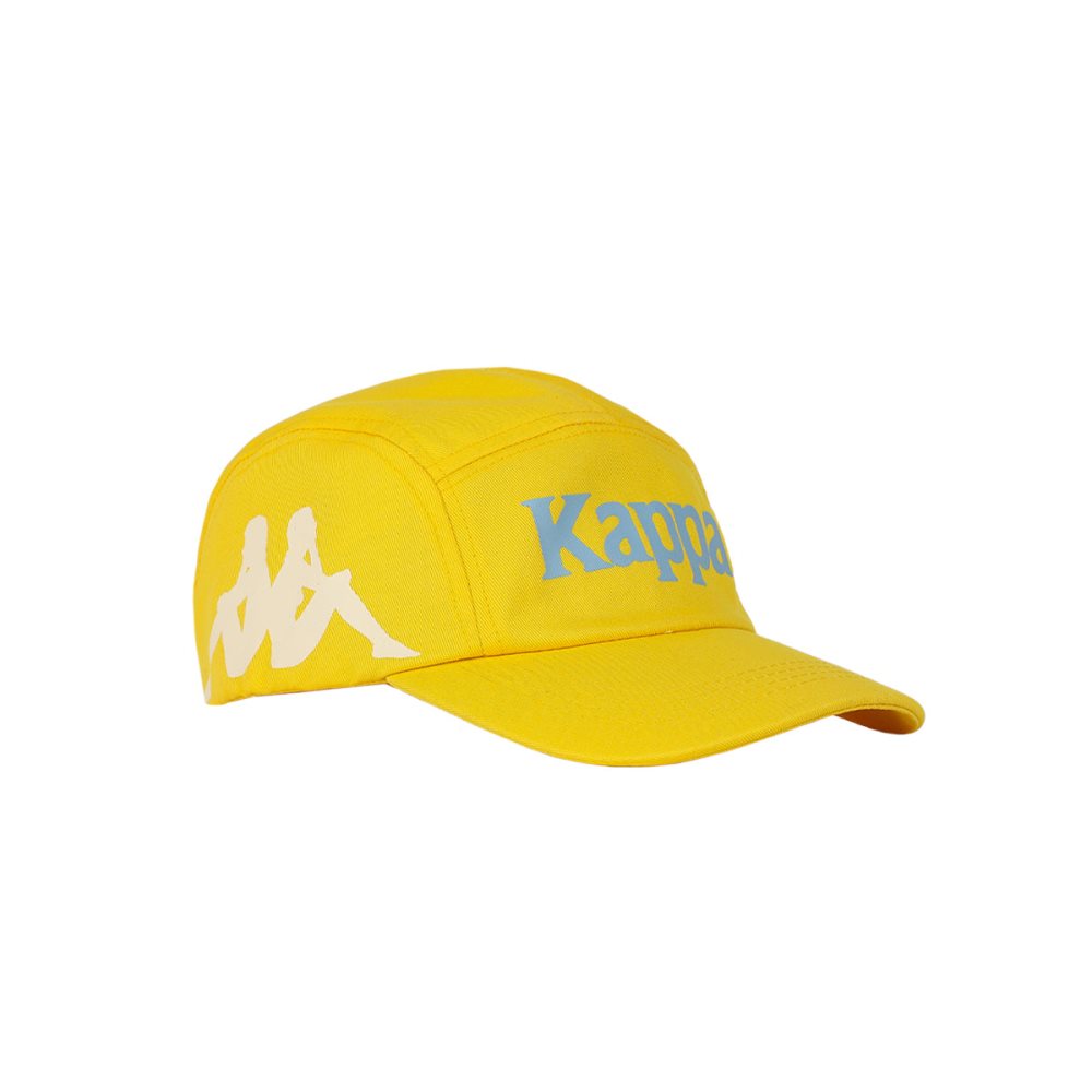 Kappa Authentic Anfrei Caps Yellow Light Blue | AZ8942630