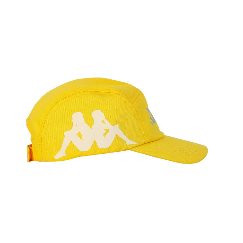 Kappa Authentic Anfrei Caps Yellow Light Blue | AZ8942630