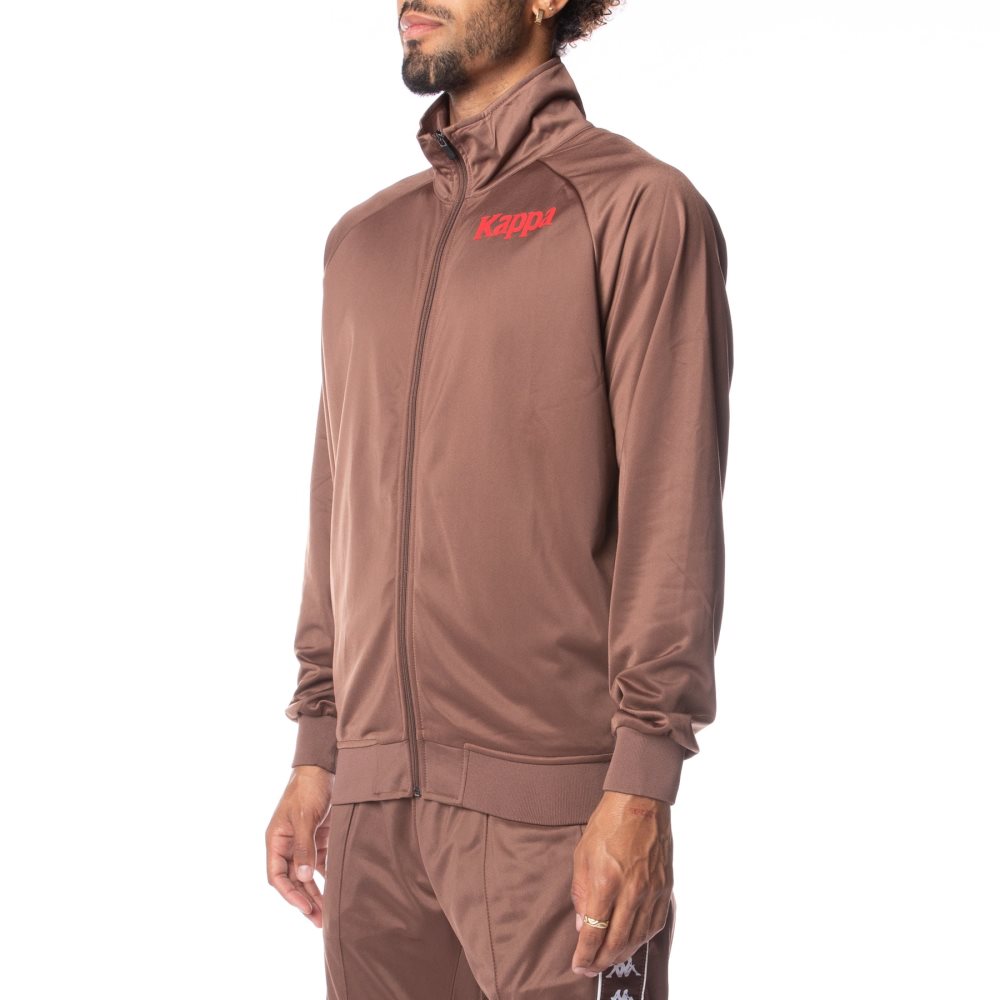 Kappa Authentic Angost Track Jackets Brown | RF5849612