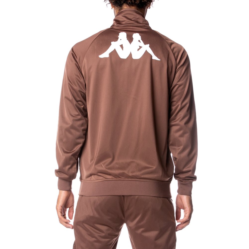 Kappa Authentic Angost Track Jackets Brown | RF5849612