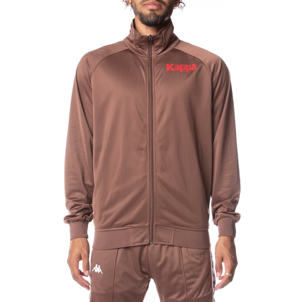 Kappa Authentic Angost Track Jackets Brown | RF5849612