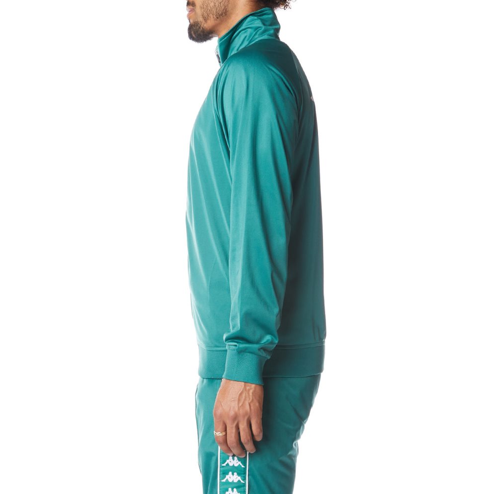 Kappa Authentic Angost Track Jackets Green | VX5380176