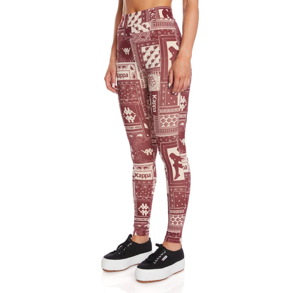 Kappa Authentic Antsalova Leggings Beige | ZQ4159863