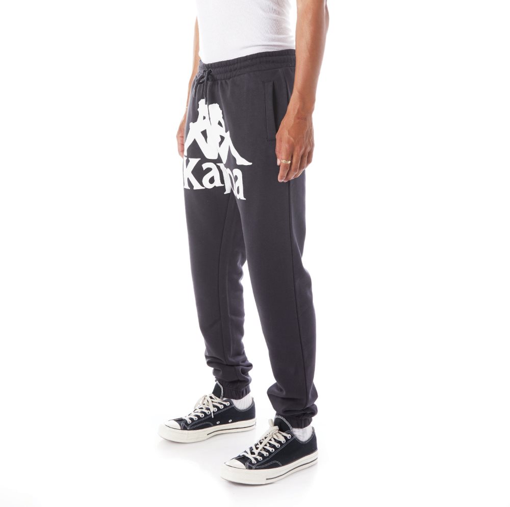 Kappa Authentic Anvest Sweatpants Black | TW6521043