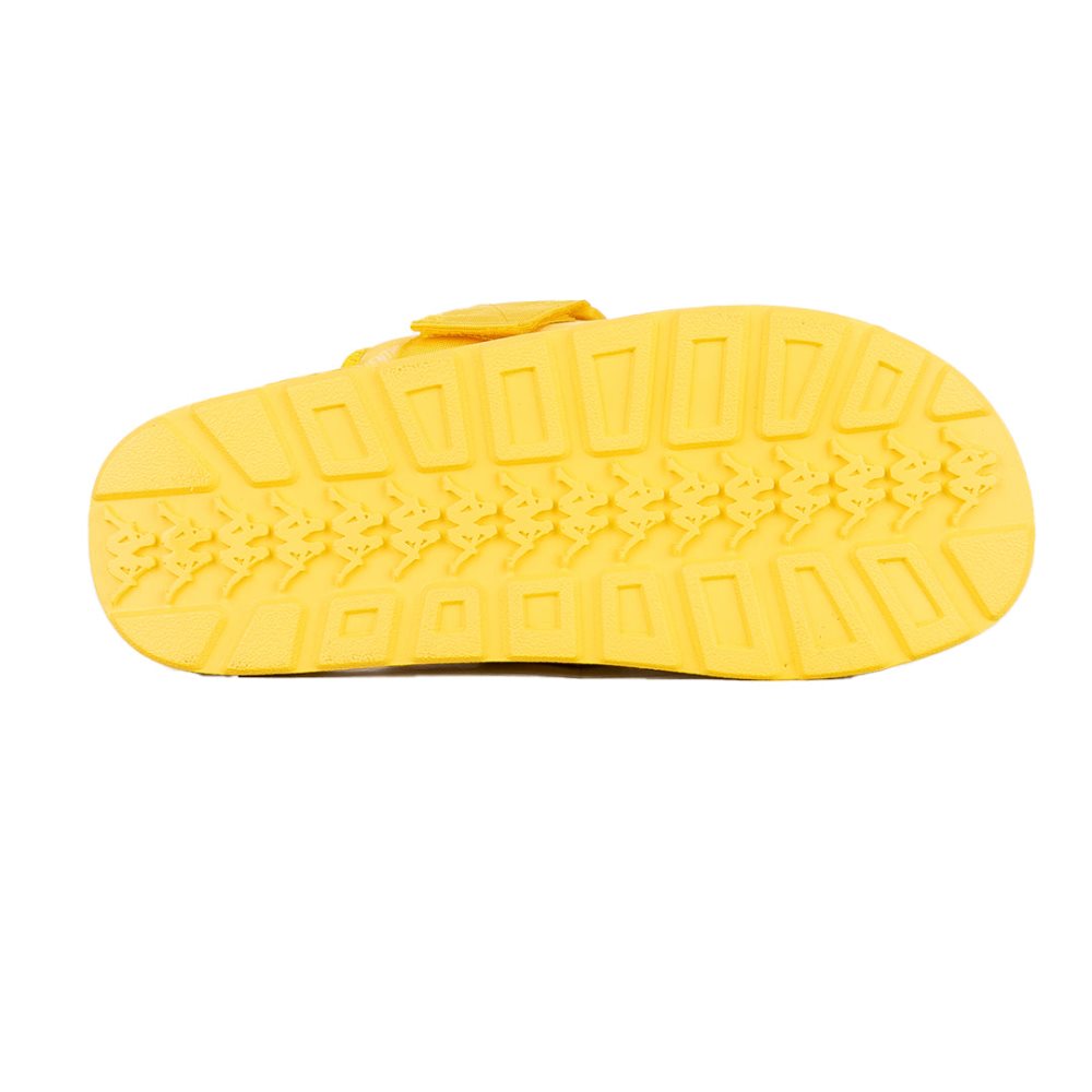 Kappa Authentic Asben 1 Sandals Yellow Brown | AG9725064