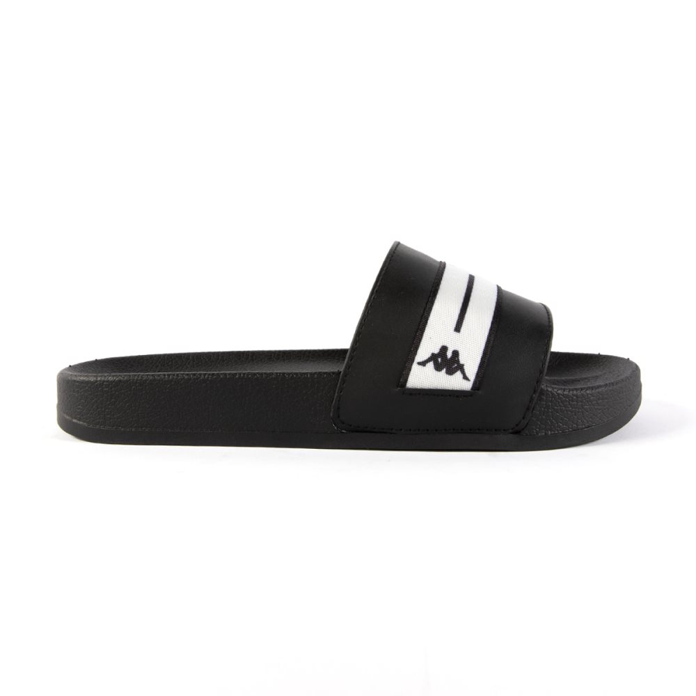 Kappa Authentic Aseir 1 Slides Black White | FK8496017
