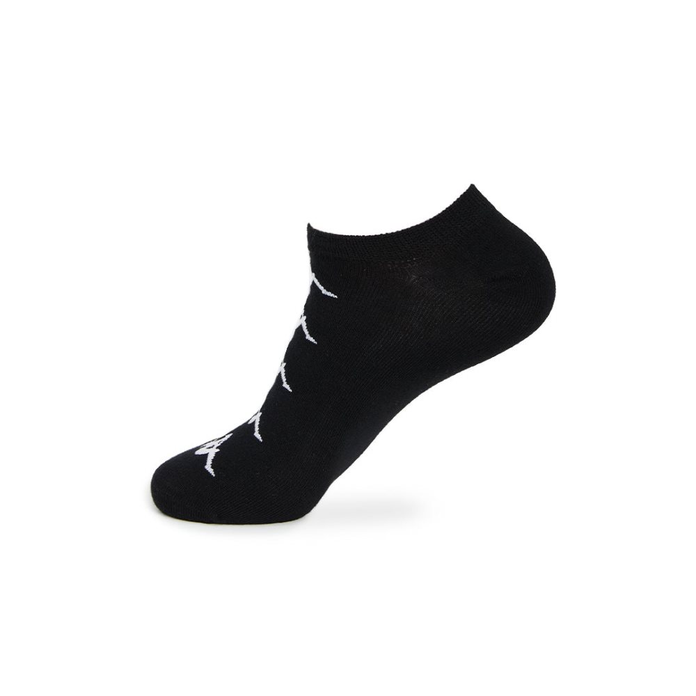 Kappa Authentic Assis 3 Pack Socks Black | VA2986531