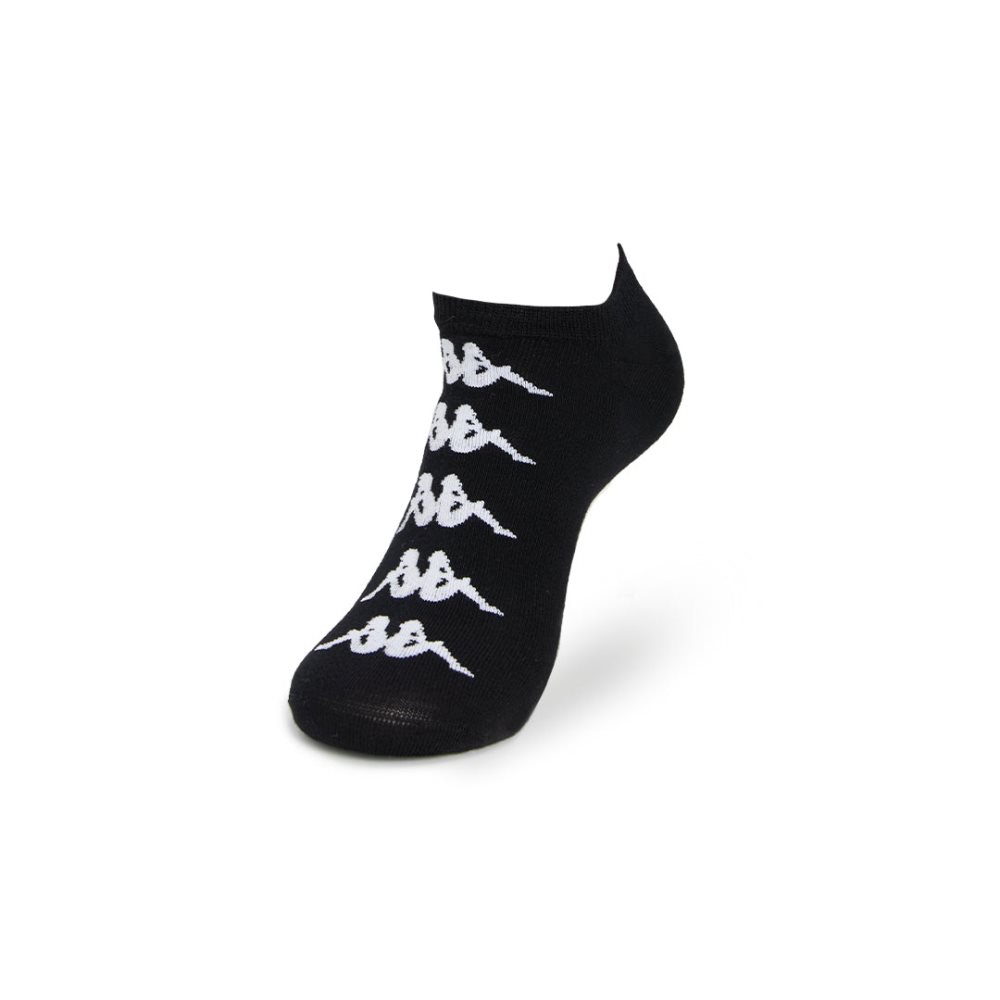 Kappa Authentic Assis 3 Pack Socks Black | VA2986531