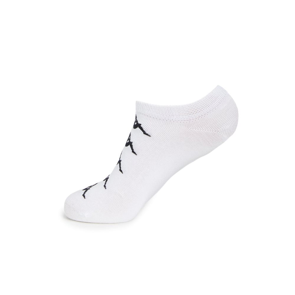 Kappa Authentic Assis 3 Pack Socks White | XN3721906