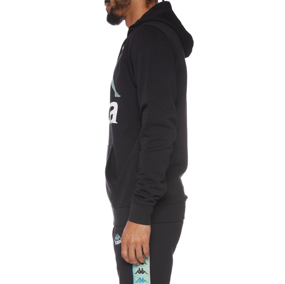 Kappa Authentic Awert Hoodie Black | CD4608317