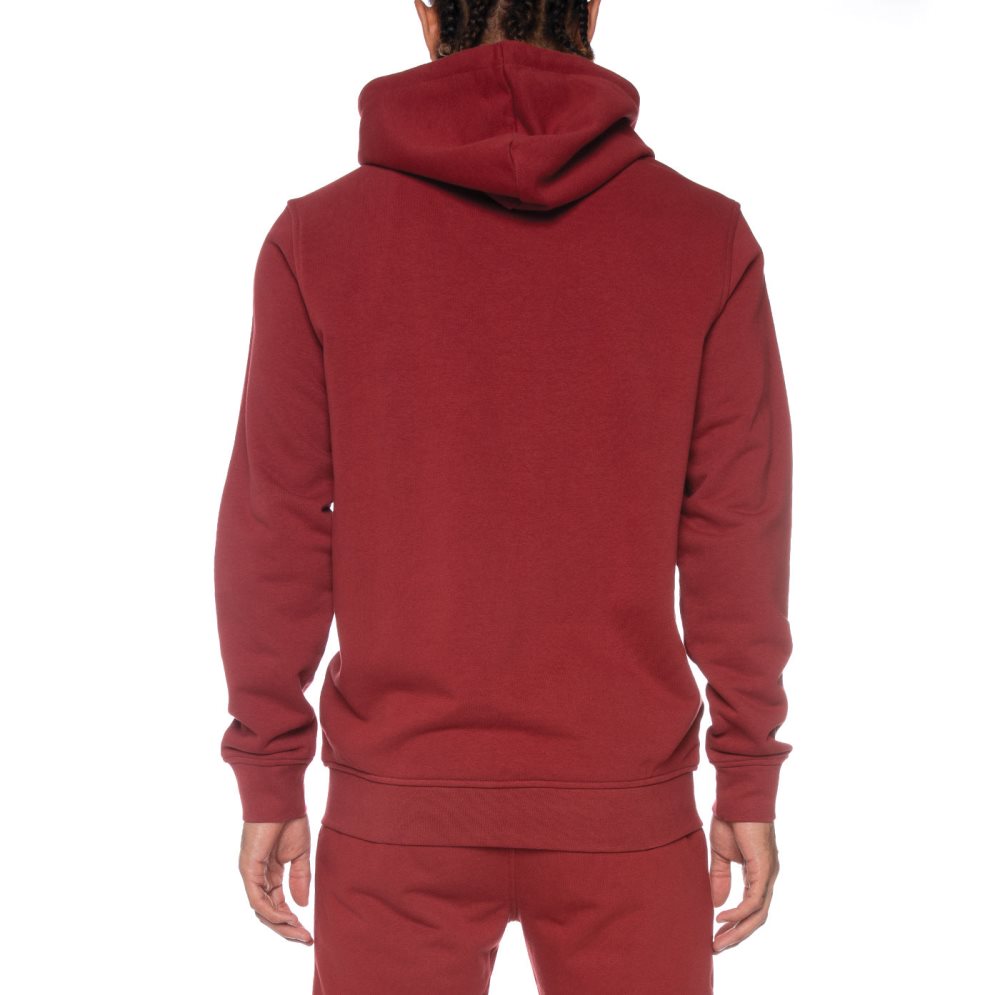 Kappa Authentic Awert Hoodie Burgundy | SC6157348