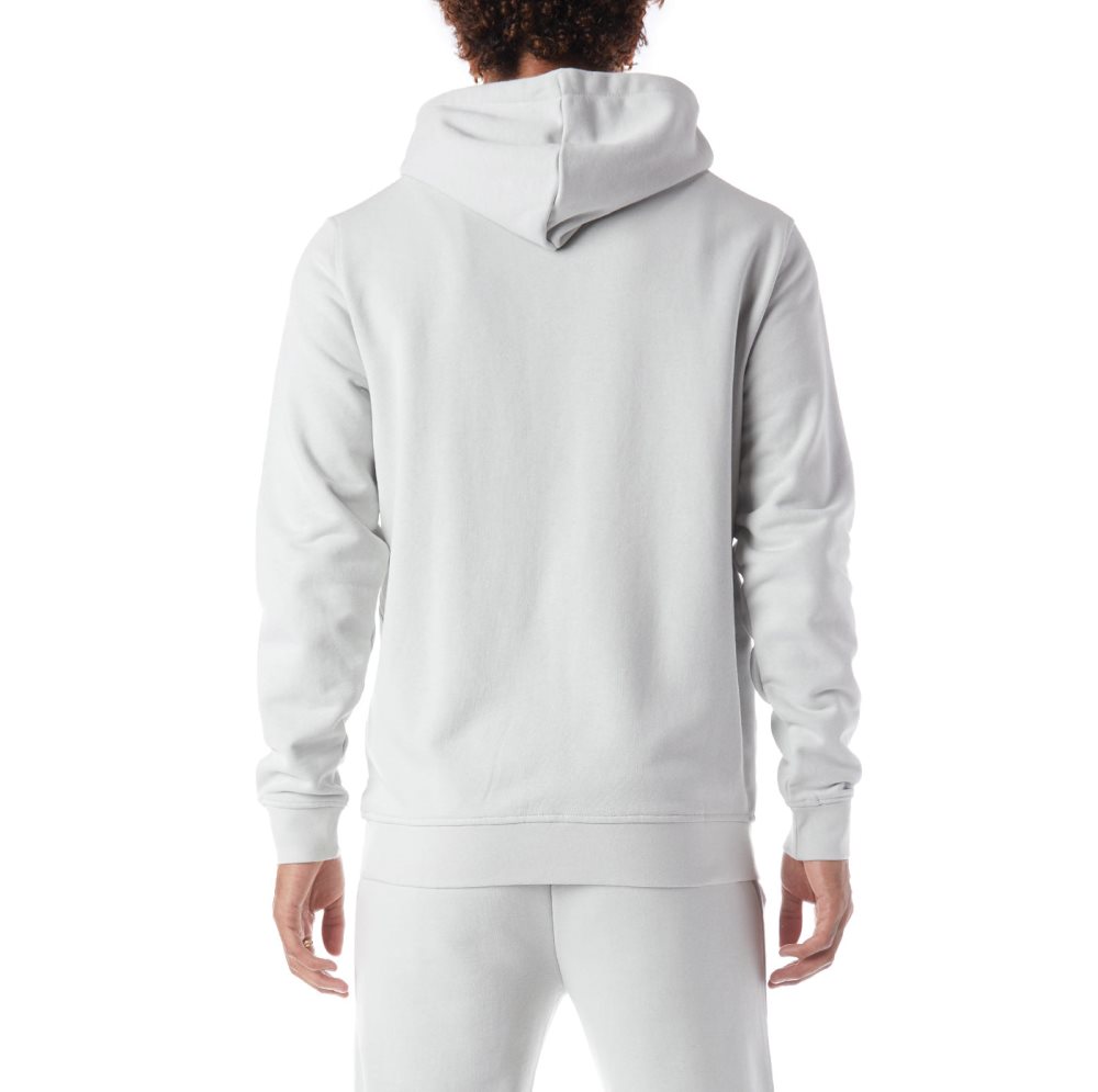 Kappa Authentic Awert Hoodie Grey White | IA3546107
