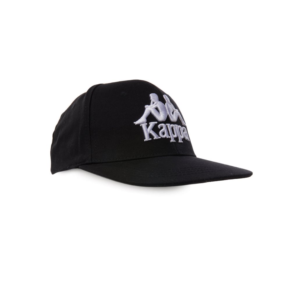 Kappa Authentic Bzadem Caps Black Brown | HO5982064