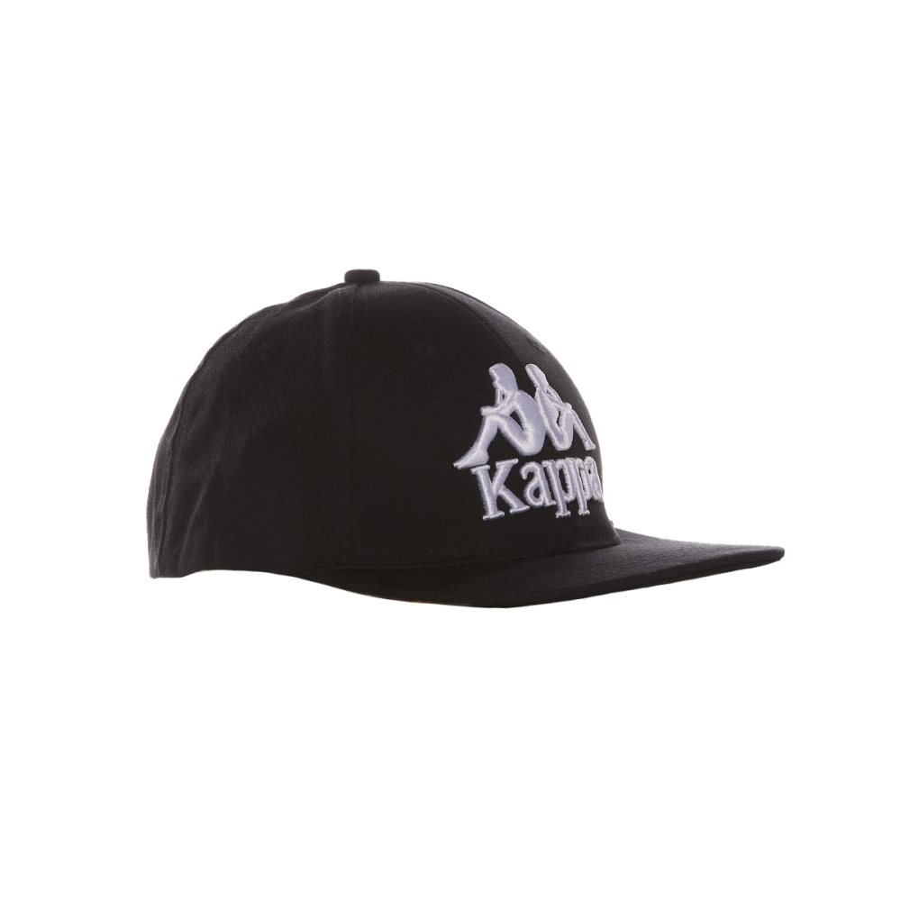 Kappa Authentic Bzadem Caps Black White | UO5726914