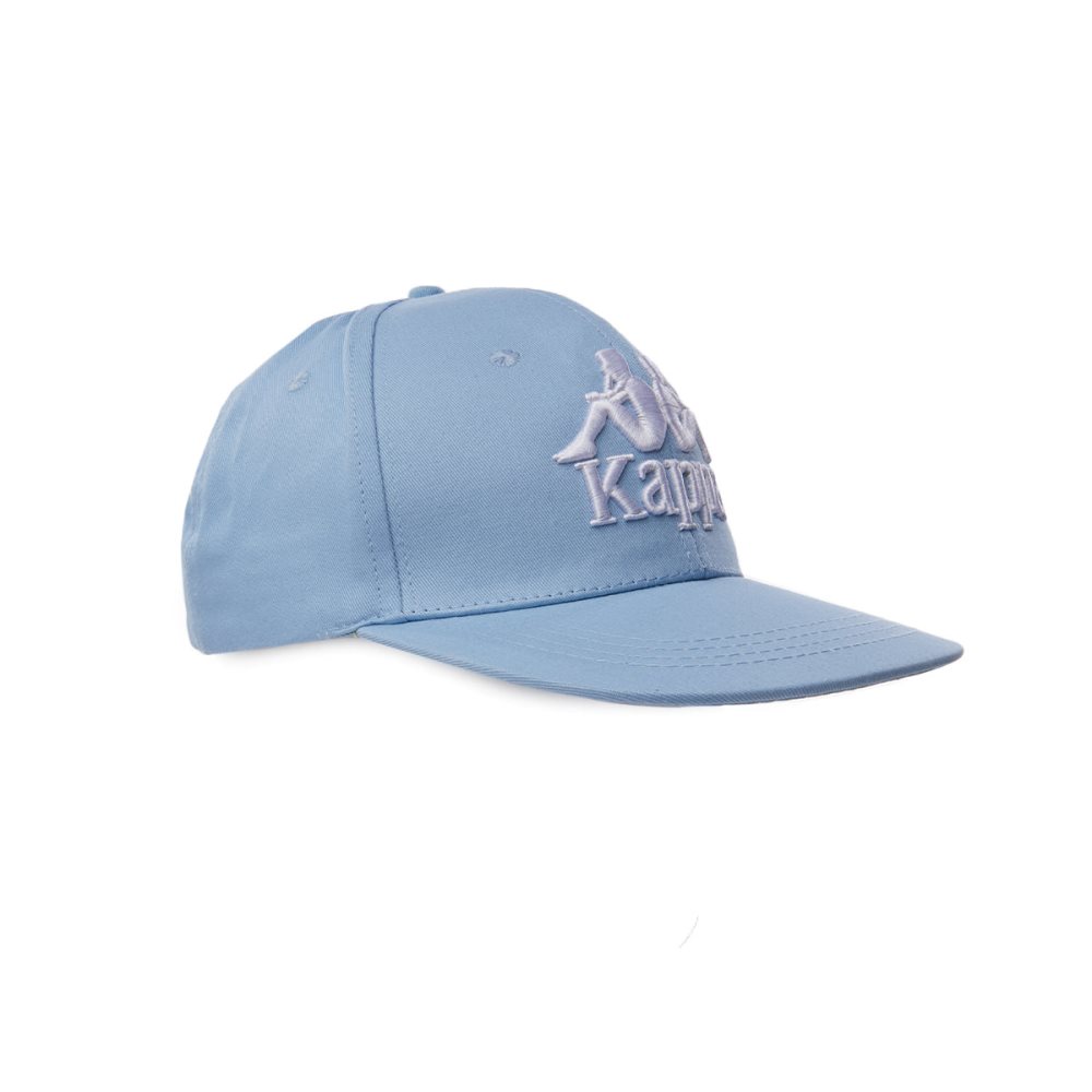 Kappa Authentic Bzadem Caps Light Blue Brown | RL5369270