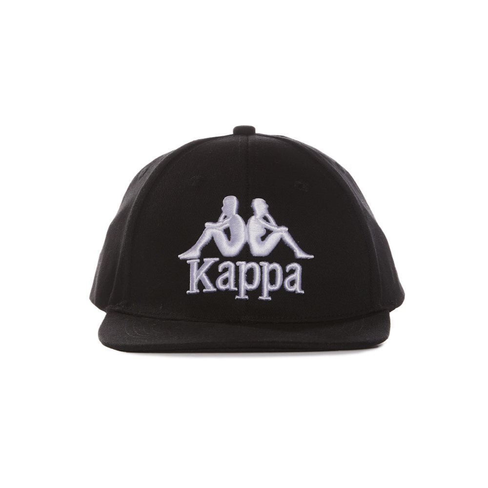Kappa Authentic Bzadem Hats Black | XD8405192