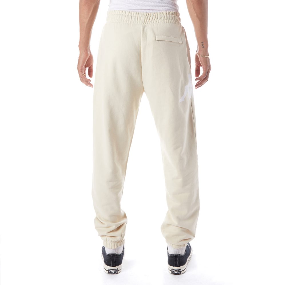 Kappa Authentic Coevorden Sweatpants Beige White | EM9207143