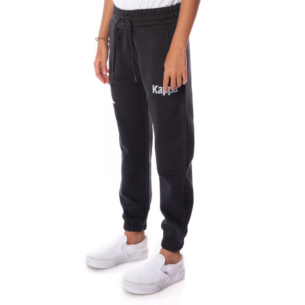 Kappa Authentic Coevorden Sweatpants Black | GU7853609