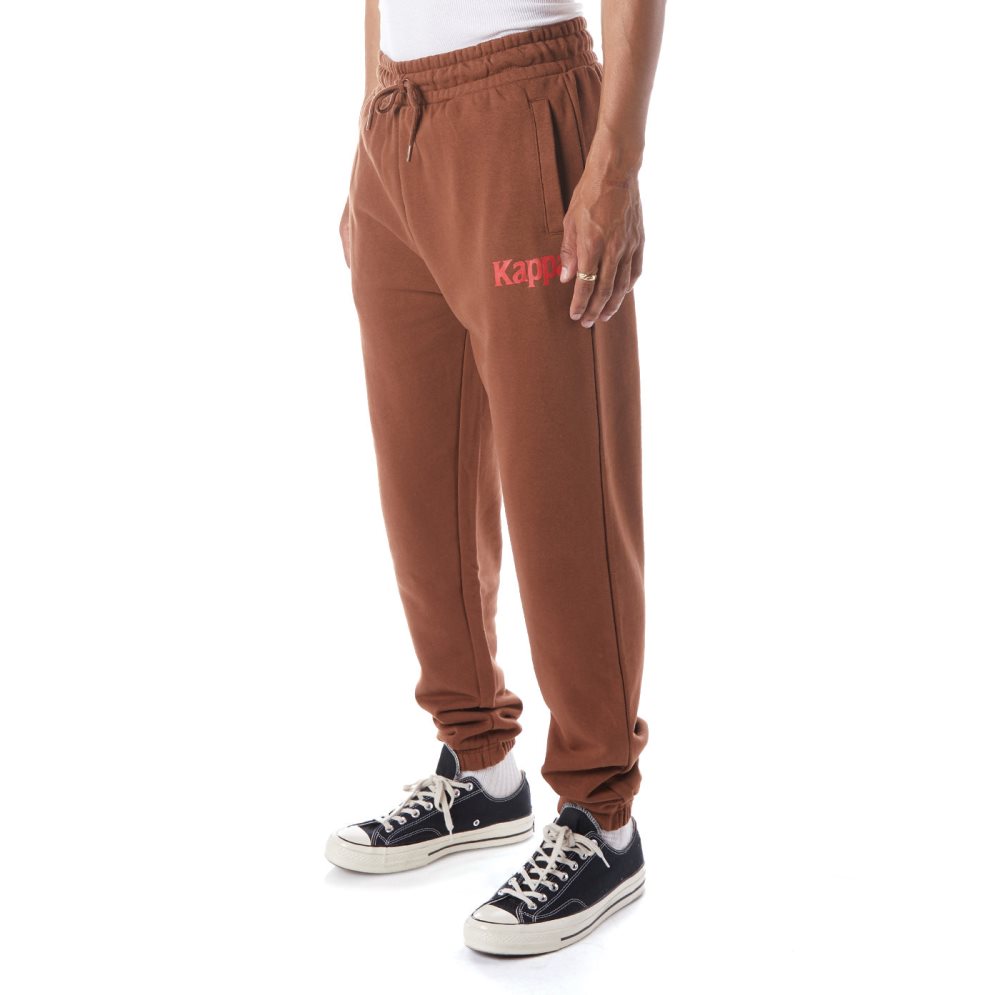 Kappa Authentic Coevorden Sweatpants Brown Red | LS9237605