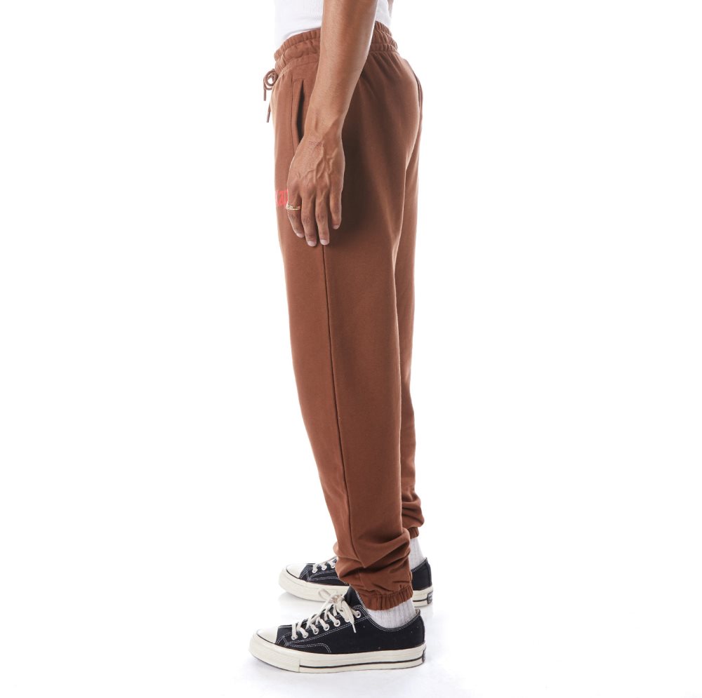 Kappa Authentic Coevorden Sweatpants Brown Red | LS9237605