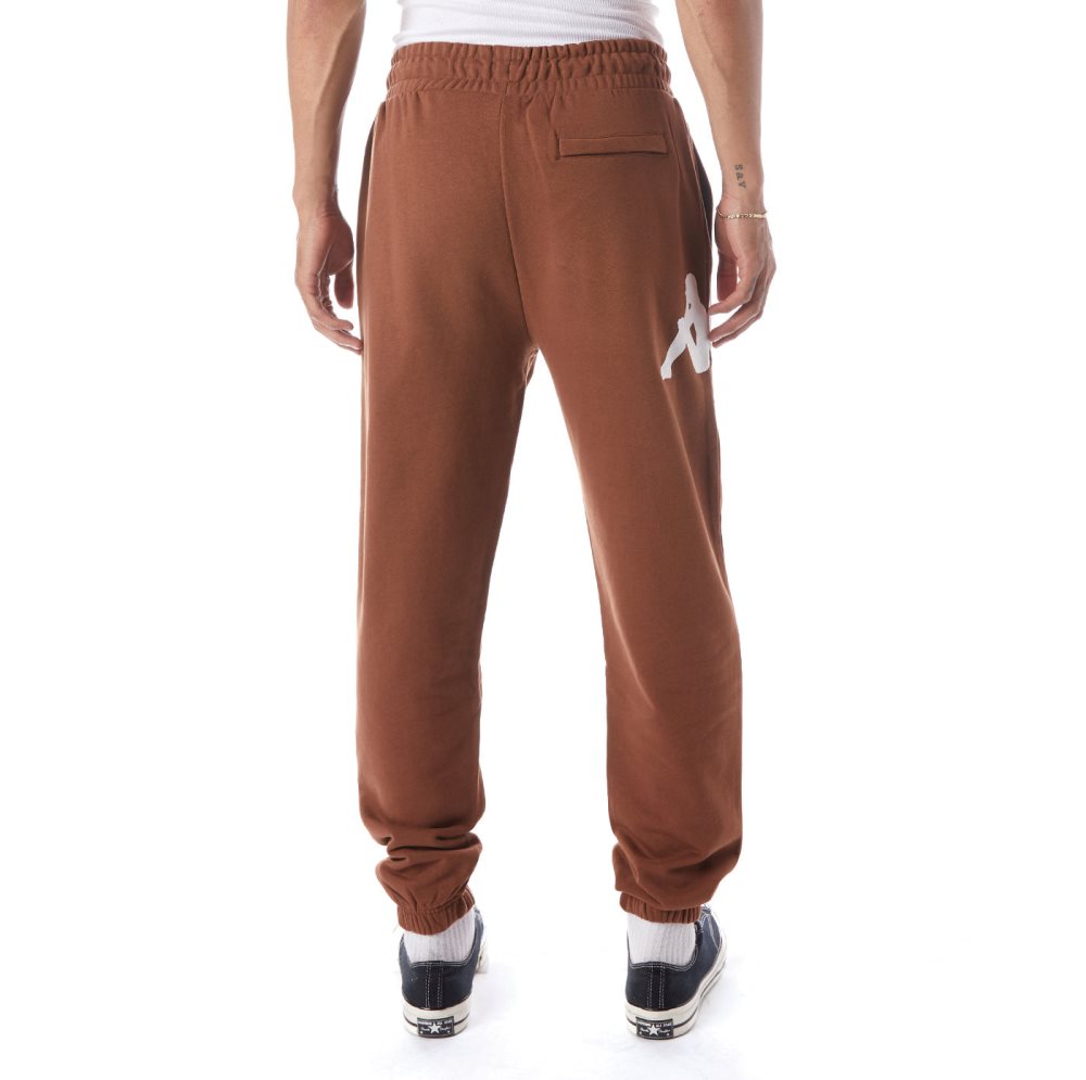 Kappa Authentic Coevorden Sweatpants Brown Red | LS9237605