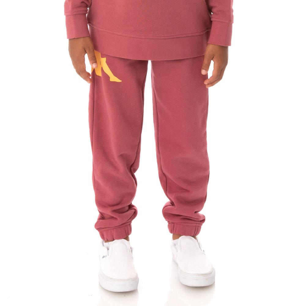 Kappa Authentic Coevorden Sweatpants Burgundy | QC8743562