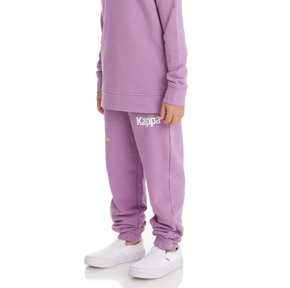 Kappa Authentic Coevorden Sweatpants Purple Lavender | GV6427815