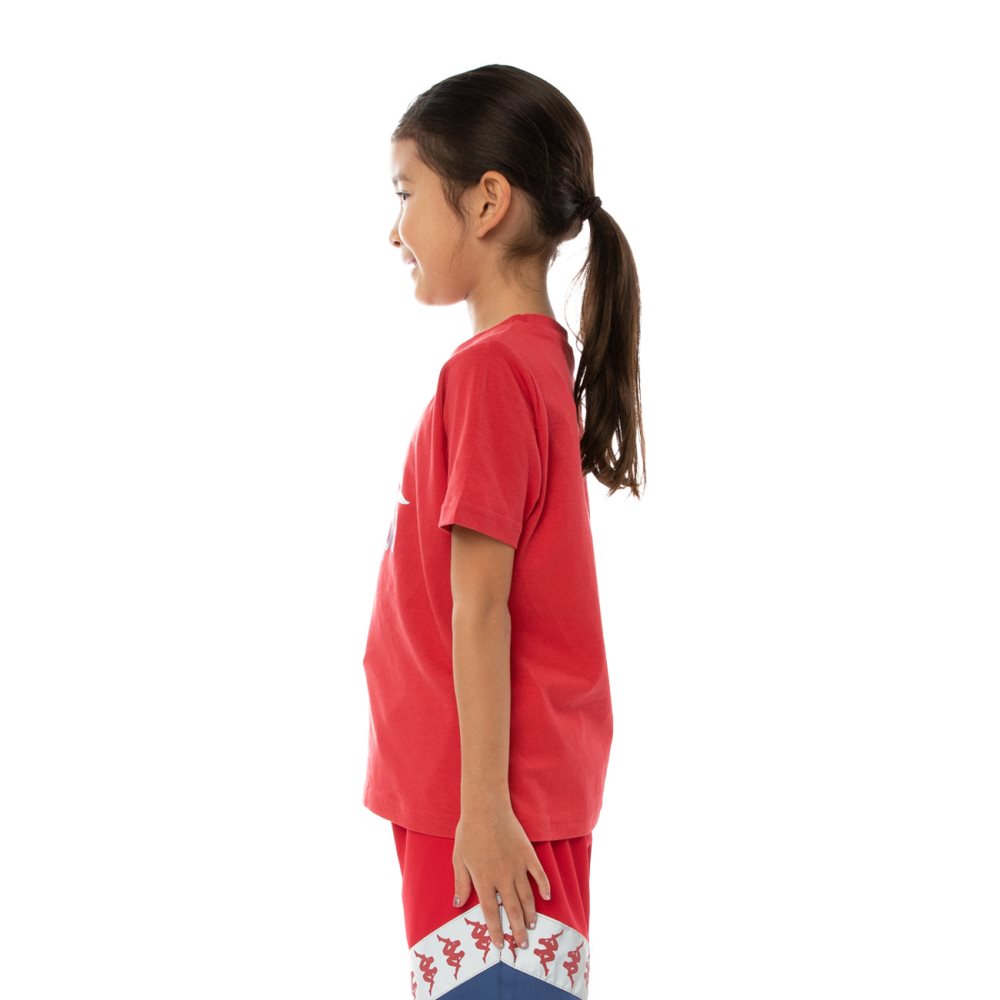 Kappa Authentic Dris Reflective T Shirts Red Blue | CP2489071