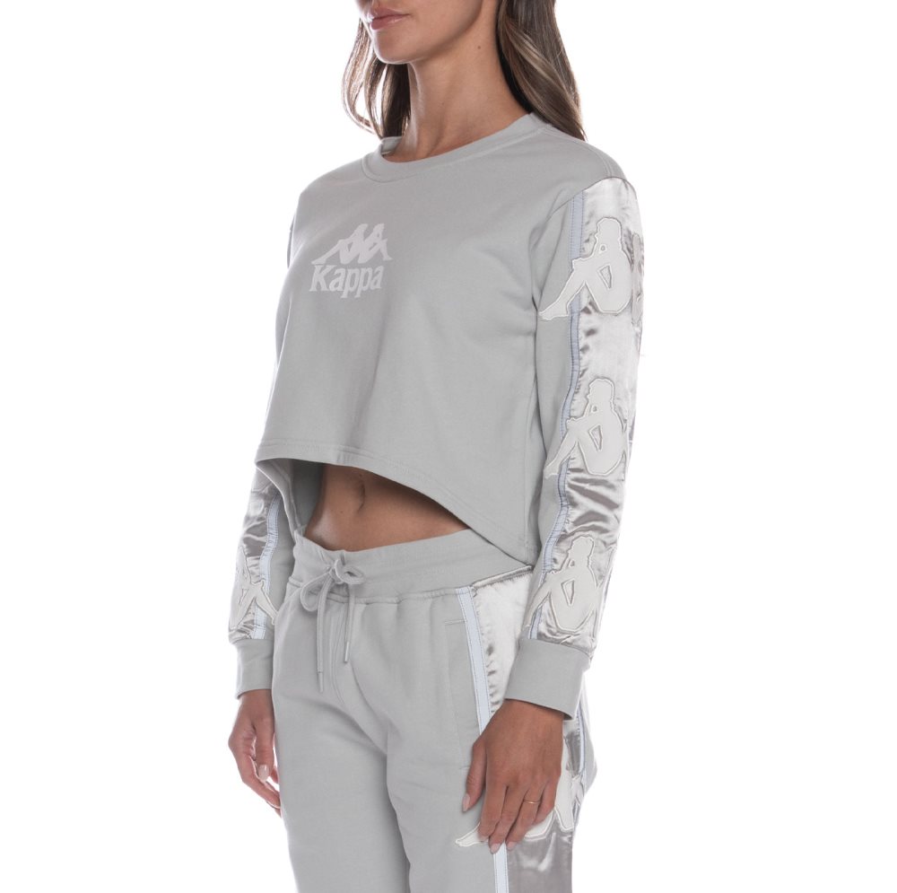 Kappa Authentic Ellery Sweatshirts Grey | AH4802596