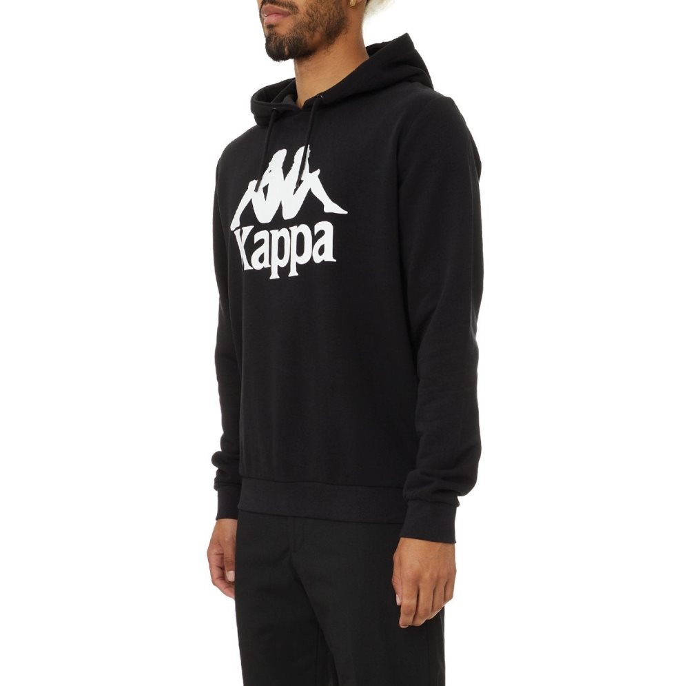 Kappa Authentic Esmio 2 Hoodie Black | UD6723185