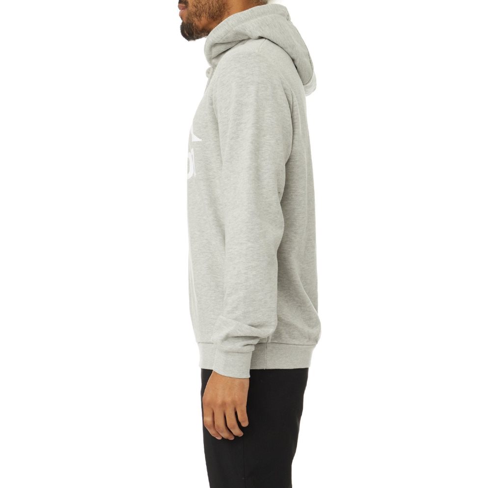 Kappa Authentic Esmio 2 Hoodie Grey Black | BE7510834