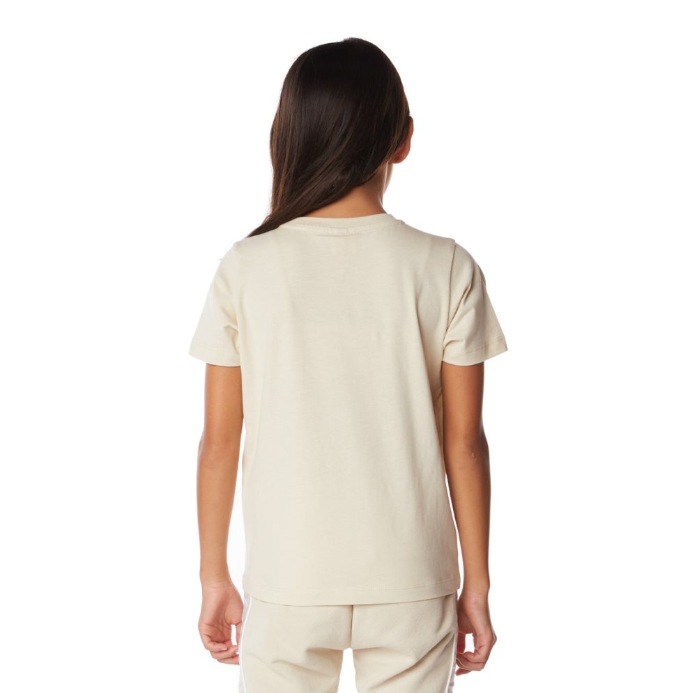 Kappa Authentic Estessi T Shirts Beige | EH6840217